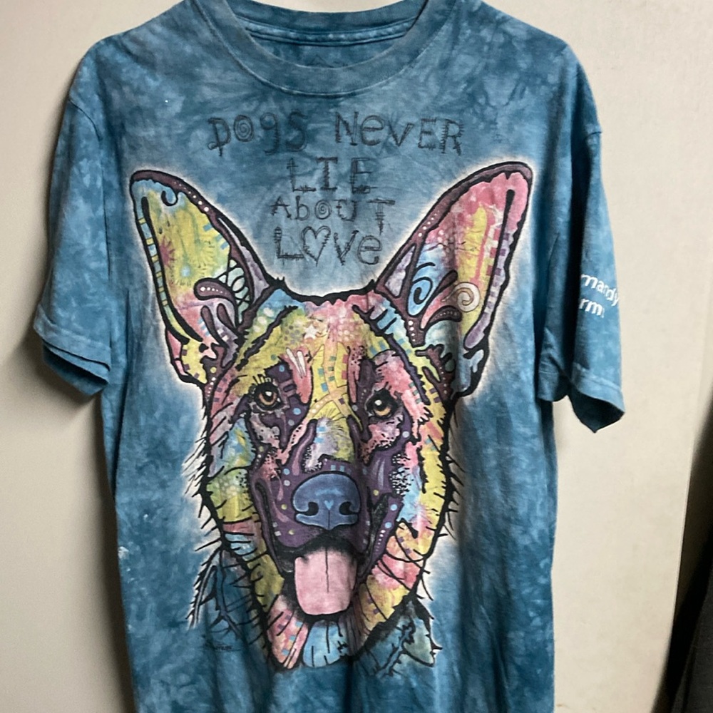 The Mountain Tee Shirt Dogs Never Lie About Love